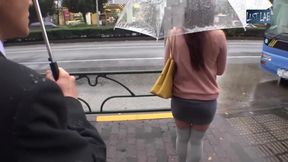 Crowded Bus Chaos, Her Lifted Miniskirt and Tight Curves Drive Every Passenger Wild - P8