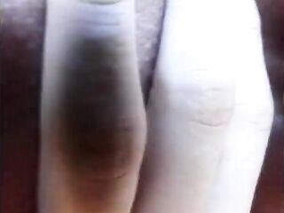 Man sucks shemale dick then bangs her butt and cums on her abdomen on the lawn