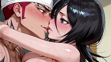 Renji x Rukia (Bleach) AI