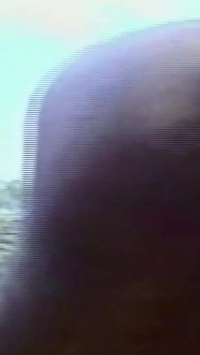 Blonde Tranny Gets Secretly Fucked in the Woods in Her Tight Asshole