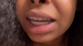 Big Nie Live - Amateur GF Gives a Deepthroat Blowjob