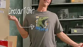 Horny nerd likes performing IT tasks: Strapped inspector of twats