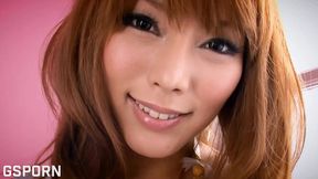 JAV teen threesome with giant oiled tits