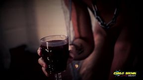 horror porn candle wax ritual summon a sex demon and loud cumshot halloween
