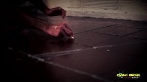 horror porn candle wax ritual summon a sex demon and loud cumshot halloween