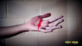 horror porn candle wax ritual summon a sex demon and loud cumshot halloween