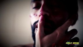 horror porn candle wax ritual summon a sex demon and loud cumshot halloween