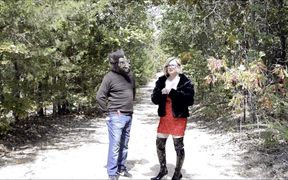 Slutty Red Riding Hood in Latex Boots Fucks the Big Bad Wolf