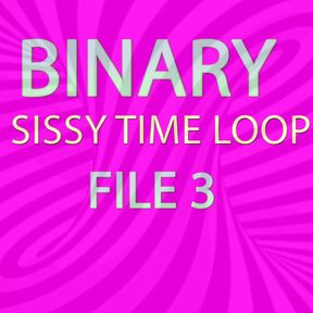 AUDIO ONLY - Binary sissy time loop file 3