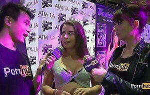 PornhubTV Bunny Freedom Interview at 2014 AVN Awards