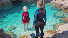 Underwater Fetish Stories #20: The Private Dive Lesson