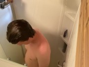 Cum with me as I take you on a journey from a simple shower to a satisfying orgasmic conclusion