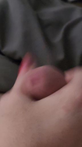 Milf gently teases hubby's cock then denies his orgasm.   Clip 2