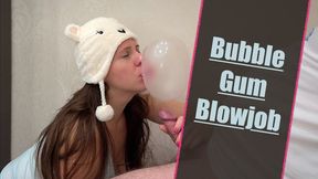Bubblegum N Cozy Hat: My Mouth is Your Sweetest Thing (Bubble Blowing Blowjob)