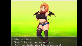 Succubus Seduces Rebellious with Steamy Foot Pleasure in Alfheims Hidden Spire
