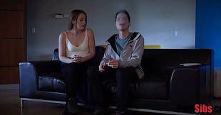 Juicy Blowjob from a Young Vixen - Taboo Step-Sibling Action