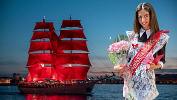 Young blonde gets her ass pounded by classmate