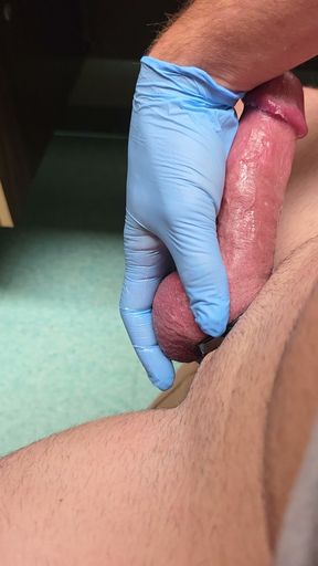 Pov edging accidental cumshot