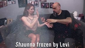 Shaunna frozen by Levi