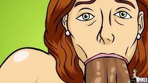 Moms Busty Curves Rocked by Multiple Lovers in Steamy Hentai Action