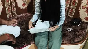 Naughty Indian teen gets trapped by hot older teacher in hardcore sex