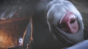 Futa Aylin & Shadowheart Putting on Hardcore Show for Isobel