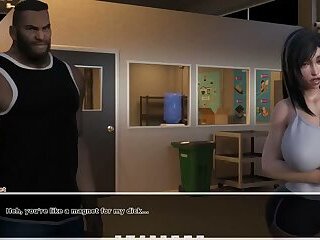 Tifa's Dark Heaven Big Muscular Boss Tears up His Employee's Girlfriend's Pussy with His BBC -