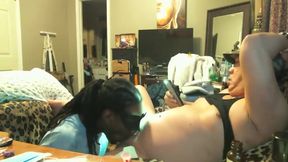 Fucking Creampied A Tasty Smooth Black Manpussy Twice