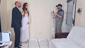 Bride cheats on husband at photoshoot