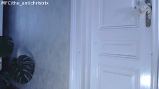 Sexy Nun Strips and Flashes Pussy