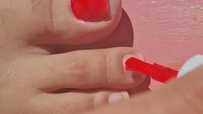 "Painting My Pretty Toes"