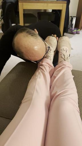 Gym Shoe & Sock Worship with Humilation & Spitting ✨