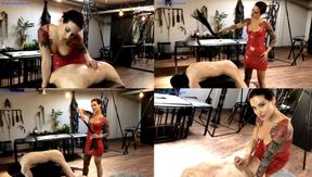 Mistress Adreena Angela - Flogged for my Pleasure (1080p MP4)