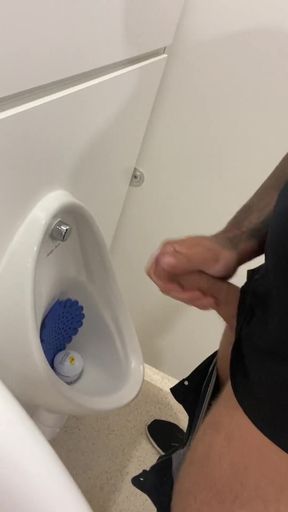 Bathroom Piss and Jerk