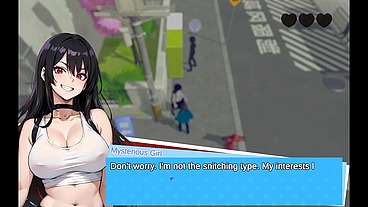 Snapshot [ EXHIB Hentai Game ] Ep.2 catgirl COSPLAY GIRL caught with a ANAL PLUG TAIL in the STREET !