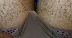 Nigerian Guy Shows Off and Busts a Huge Nut shot in HD