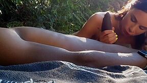 Outdoor Homemade Interracial Action