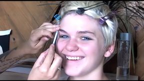 Harlow Harrison gets fucked hard in doggystyle and missionary before swallowing, as