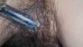 I Love My Jackrabbit! Amateur Lesbians Phone Closeup Pov Of A Creampie