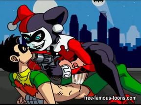 Harley Quinn and Joker hentai