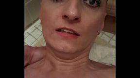 German Milf Sandra gets creampie and maybe pregnant?!