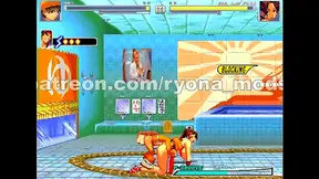 Ryona Takes Control in Hot KOF Hentai Showdown with Mai