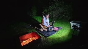 Eating Pussy and Dirty Sex Outside
