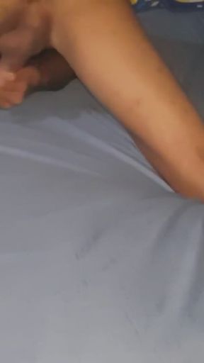 Asian boy solo masturbating in boarding house   Clip 1