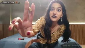 Angie Sexy Smoking 3