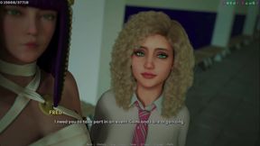 Shadows of Desire by Shamandev - College Cosplay Event, Classroom Masturbation 61