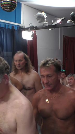 Ashley Cum Star in a wild gangbang orgy