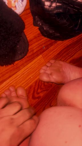 Redhead stepsister frozen in time