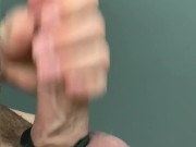 Huge Veiny Cock Cumshot Big Load with Cockring