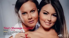 Tina's Massage Desires 2: Giving - Cindy Shine & Tina Kay - VivThomas